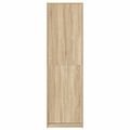 vidaXL Šatná skriňa Sonoma dub 55 x 25 x 189 cm Kompozitné drevo