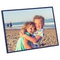 vidaXL Fotorámiky na stenu alebo stôl 3 ks modré 50x60 cm MDF