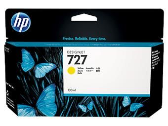 HP no 727 - žltá atramentová kazeta veľká, B3P21A
