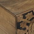 vidaXL Konferenčný stolík Hnedá 80 x 50 x 40 cm Masívne mango drevo