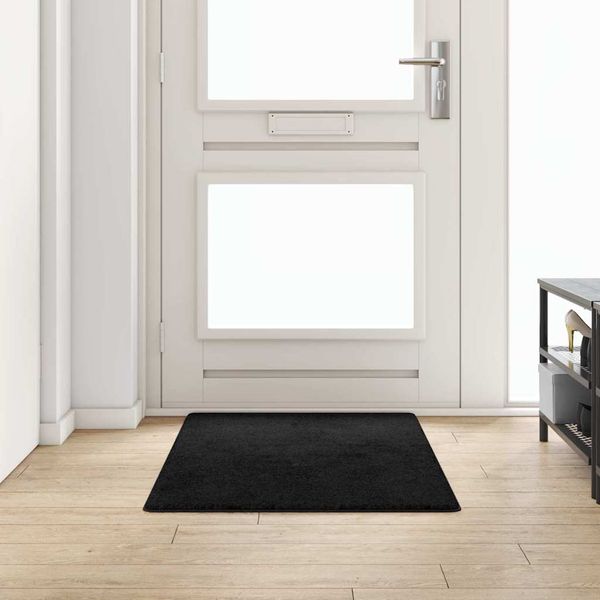 vidaXL Behúň koberec Čierna 80 x 150 cm 100% Polypropylén Tuft