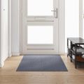 vidaXL Behúň koberec Svetlosivá 100 x 250 cm látka