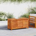 vidaXL Záhradný úložný box s mriežkami 113x50x56 cm masívna akácia