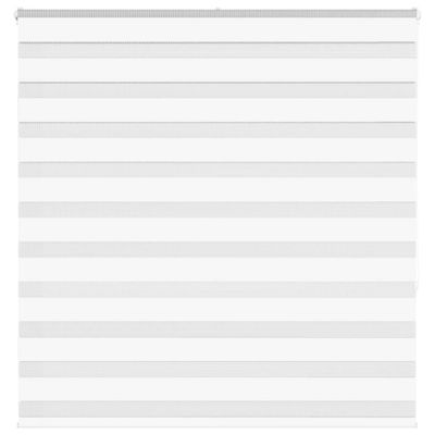 vidaXL Zebra roleta biela 145x150 cm šírka látky 140,9cm polyester