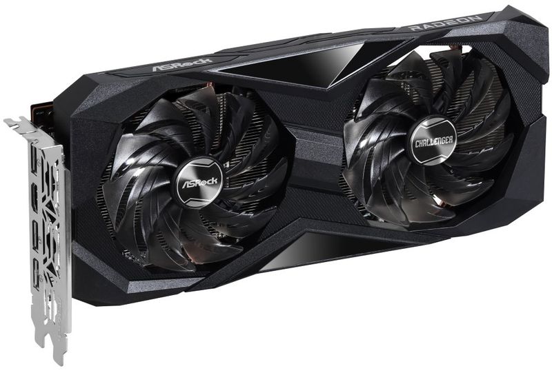 ASROCK AMD Radeon RX 7600 Challenger 8G OC / 8GB GDDR6 / PCI-E / HDMI / 3x DP Grafická karta, PCI-E, 8GB GDDR6, HDMI, 3× DisplayPort, aktivná