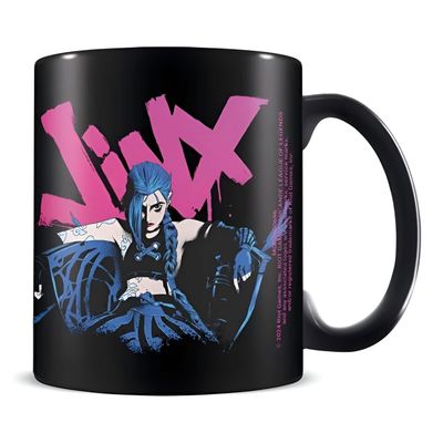 Hrnček League of Legends - Jinx, čierny