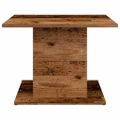 vidaXL Konferenčný stolík staré drevo 55,5x55,5x40 cm kompozitné drevo
