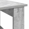 vidaXL Konferenčný stolík Betónová šedá 72 x 50 x 50 cm