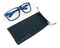 GUNNAR kancelářske/herní brýle INTERCEPT CRYSTAL COBALT  * čírá skla * BLF 35 * GUNNAR focus Brýle na pocítac, Crystal Cobalt, cirá skla, GUNNAR-Focus, blokování modrého svetla a UV, G-shield™, strední šírka