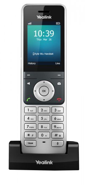 Yealink W56H IP DECT rúčka, 2,4'', 400 hodín pohotovostný režim, (W70B/W73P)
