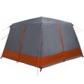 vidaXL Cabin Tent 7-Person 7-miestny Šedá a oranžová
