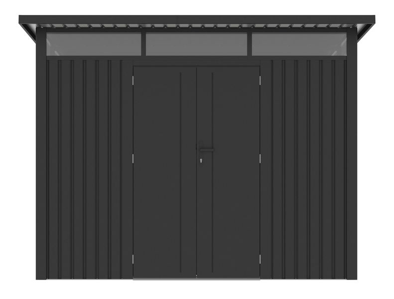 Záhradný domček G21 Madison 731 - 289 x 253 cm, slate grey
