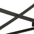 vidaXL Konzolový stolík 110x42x76 cm surový mangový masív