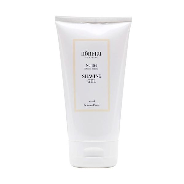 Transparentný gél na holenie NOBERU Shaving gel Tobacco vanilla 150 ml