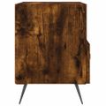 vidaXL Nočné stolíky 2 ks dymový dub 40x35x47,5 cm kompozitné drevo