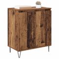 vidaXL Servírovacia skriňa Staré drevo 60 x 35 x 70 cm