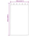 vidaXL Zatemňovacie závesy 2 ks Svetlosivá 140 x 225 cm Zamat