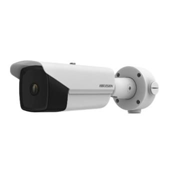 Hikvision IP termálna nerezová kamera s 6,5mm obj., 384x288, PoE, AUDIO, ALARM, IK10