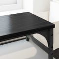 vidaXL Stojan na monitor Čierny dub 105 x 23 x 15,5 cm