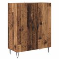 vidaXL Highboard Staré drevo 69,5 x 34 x 90 cm Kompozitné drevo