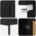 vidaXL Highboard 2 ks Čierny dub 69,5 x 34 x 180 cm Kompozitné drevo