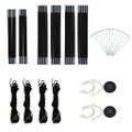 vidaXL Párty stan s LED a 4 bočnými stenami 3,6x3,6x2,3 m, maskáčový