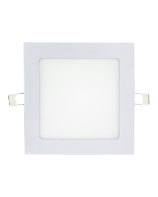 LED panel Qtec Q-227S 9W, štvorcový vstavaný 6500K