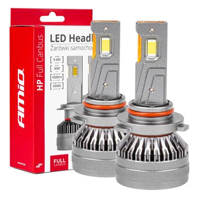 LED žiarovky hlavného svietenia HP Série HB4 9006 Full Canbus AMiO-03679