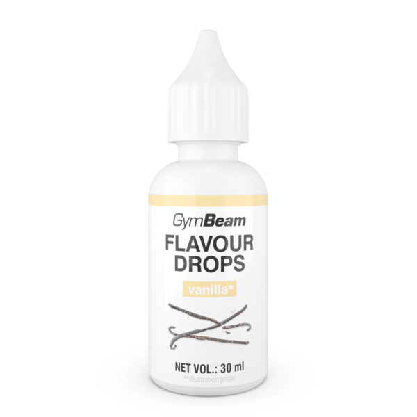 Flavour Drops - GymBeam, vanilka
