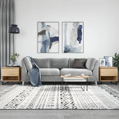 vidaXL Konferenčné stolíky 2 ks dub sonoma 50x46x50cm kompozitné drevo