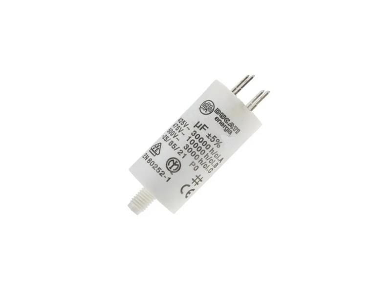 Kondenzátor rozbehový PPM 475V 18uF DUCATI ENERGIA dvojitý faston 6,3