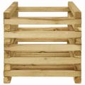 vidaXL Vyvýšený záhradný záhon 120x40x38,5 cm impregnovaná borovica
