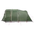 vidaXL Tunelový stan 505 x 330 x 204 cm Zelená