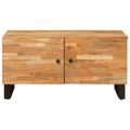 vidaXL Konferenčný stolík Hnedá 80 x 50 x 40 cm Masívne mango drevo