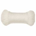 vidaXL Pracovné lano biele 3 mm 25 m polypropylén