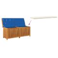 vidaXL Vonkajší box na vankúše 150x50x60,5 cm masívne jedľové drevo