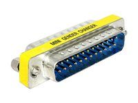Serial / parallel gender changer - DB-25 (M) na DB-25 (M)