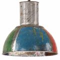 vidaXL Industriálna závesná lampa 25 W viacfarebná okrúhla 28,5 cm E27