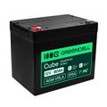 AGM12V80AH-H Green Cell AGM VRLA 12V 80Ah bezúdržbová batéria pre UPS, váhy a karavany (260×168×216
