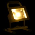 vidaXL Nabíjateľný LED reflektor s rukoväťou 20 W teplé biele svetlo