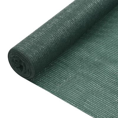 vidaXL Tieniaca sieť zelená 1x50 m HDPE 75 g/m²