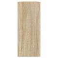 vidaXL Knižnica/deliaca stena dub sonoma 100x30x72 cm