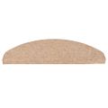 vidaXL Nášľapy na schody samolepiace 10 ks béžové 65x22,5x3,5 cm