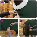 vidaXL Plášť pre kone Plná tmavozelená 135 cm Polárna fleece