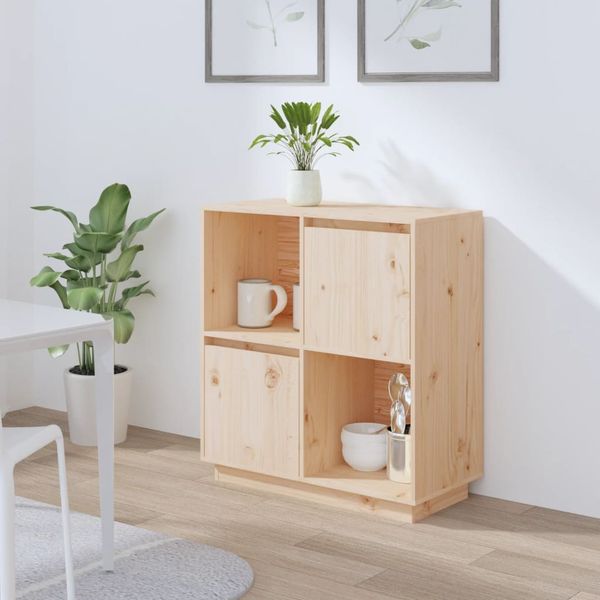 vidaXL Komoda 74x35x80 cm borovicový masív