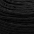 vidaXL Pracovné lano čierne 6 mm 500 m polyester