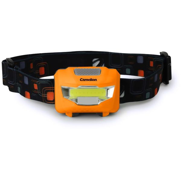 CAMELION LED čelovka 3W, 120lm_oran