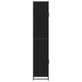 vidaXL Sada kúpeľňového nábytku Čierny dub 35 x 37,5 x 188,5 cm