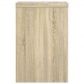 vidaXL Stojany na rastliny 2 ks dub sonoma 20x20x30cm kompozitné drevo
