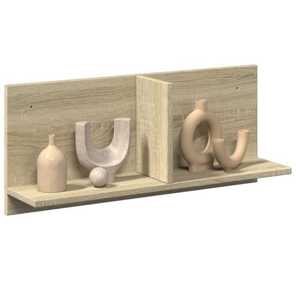 vidaXL Nástenná skrinka 70x16,5x30 cm dub sonoma kompozitné drevo